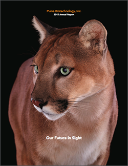 Puma Biotechnology 2015 Annual Report